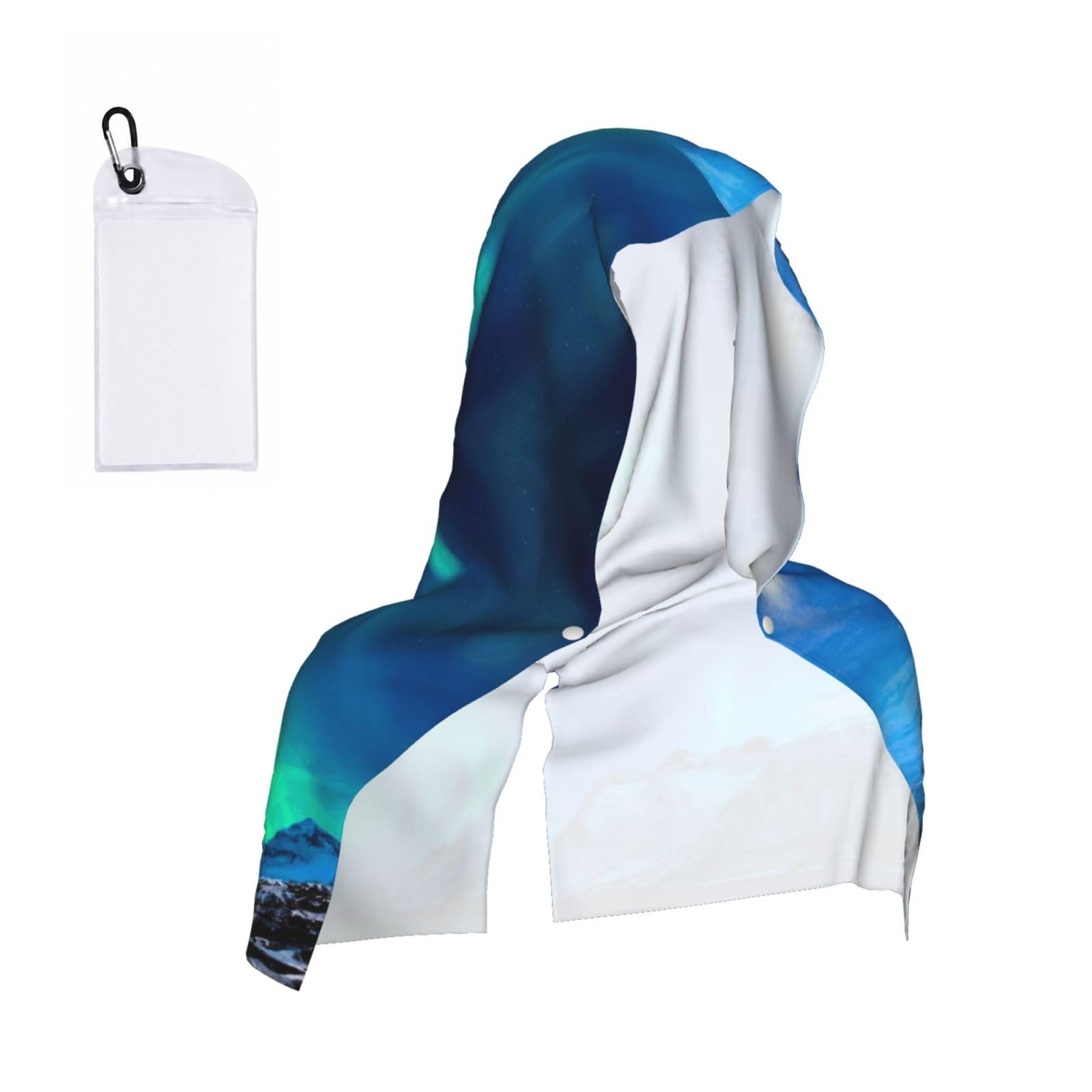 ZYJHYY Northern Lights1 Print Unisex Swimming Towel Practical Camping Towel Skin-Friendly Cooling Towel For Workout Training
