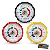 Contrôle précis de la température pour les aliments frais : ce thermomètre de réfrigérateur Lantelme assure une mesure précise de la température dans les réfrigérateurs. Il est idéal pour les réfrigérateurs, congélateurs, minibars et réfrigérateurs à vin et offre une échelle de mesure de -50 °C à +50 °C avec une résolution de 1 °C. Dimensions : environ 52 x 12 mm.