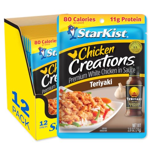 Image of StarKist Chicken Creations Teriyaki, 2.6oz Pouch, 12-Pack