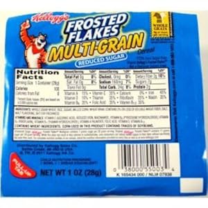 Image of Kelloggs Multi-grain Frosted Flakes Reduced Sugar (Bowl) (Case of 96)