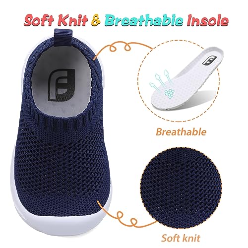 Image of JOINFREE Toddler Boys Girls Sneaker Slip On Shoes Kids Lightweight Breathable Walking Shoes