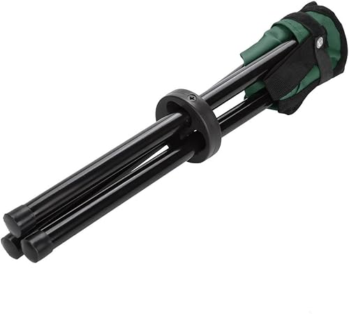 Miniatura 9 de Restokki Taburetes plegables de trípode para campamento, asiento de trípode portátil para senderismo, camping, pesca, picnic, viajes, playa,