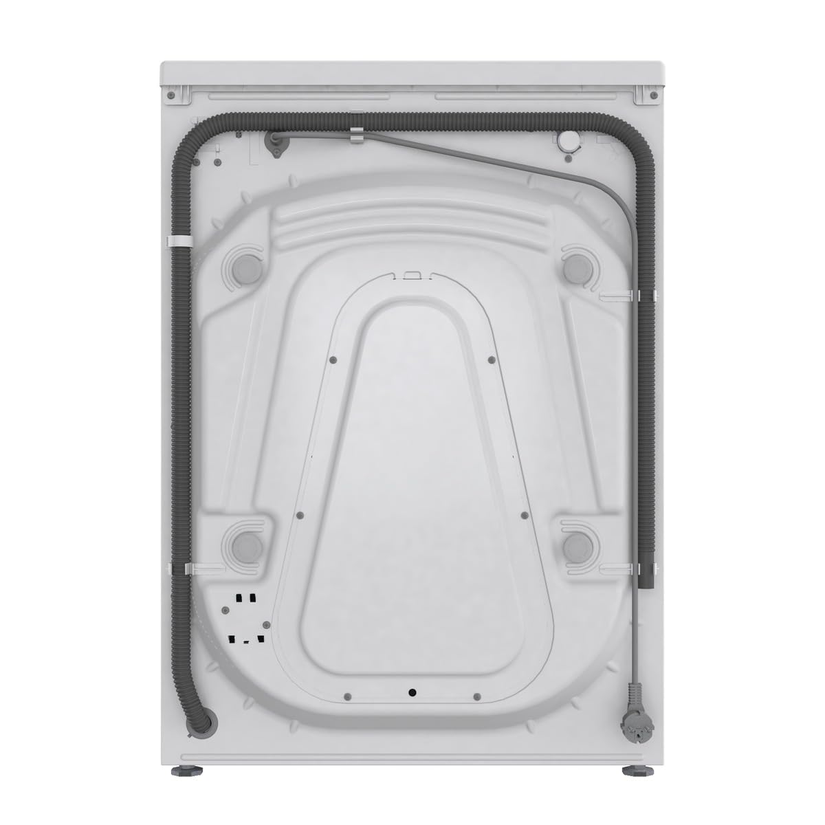 Gorenje WNHPI84APS/DE Waschmaschine mit Dampffunktion / 8kg, 54L / 1400 U / 15 Programme/AquaStop/Inverter PowerDrive Motor/RainDrop Trommel/Kindersicherung/EEK A/Weiß