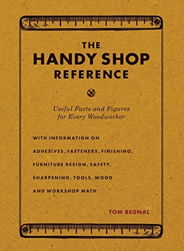 The Handy Shop Reference: Useful Facts and Figures for Every Woodworker Kindle Edition