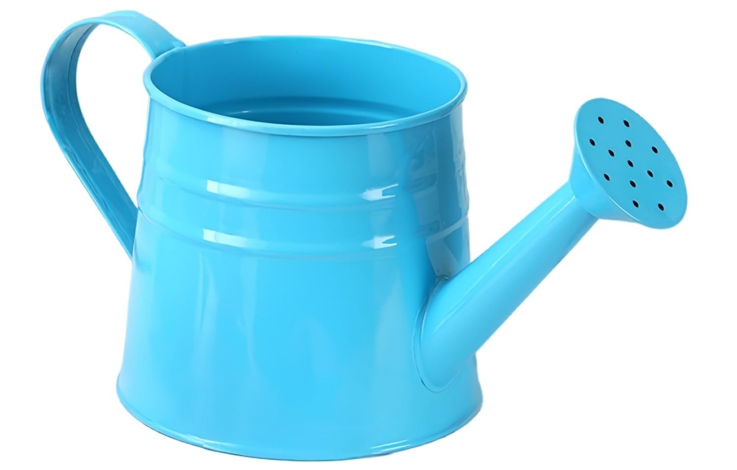 Metal Watering Can for Gardening, Iron Mini Kettle Gardening Water Pot Garden Watering Cans Tinplate Watering Kettle Gardening Tools for Succulents Bonsai Houseplants - Blue