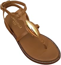 451M-900-12, Sandals Shoes Flip Flops Fashion Casual Fashion Leather Rhinestone Stud Metal
