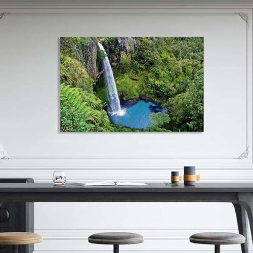 Tableau decoration murale salon pour raviver un mur blanc vide