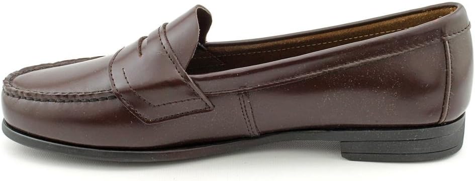 Eastland Women's Classic II Casual Penny Loafers Burgundy Suede 10 W