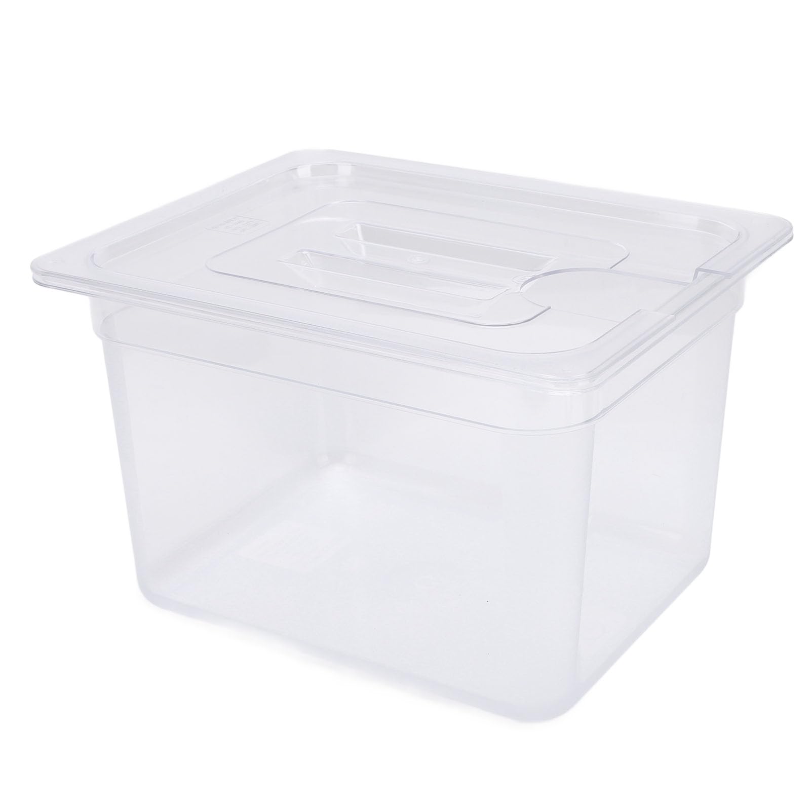 Contenitore Cottura Lenta 12 Litri con Coperchio, Contenitore Cottura Lenta 12,8 X 10,4 X 7,9 Pollici, Contenitore Alimenti per Famiglie, Riunioni, Casalinga