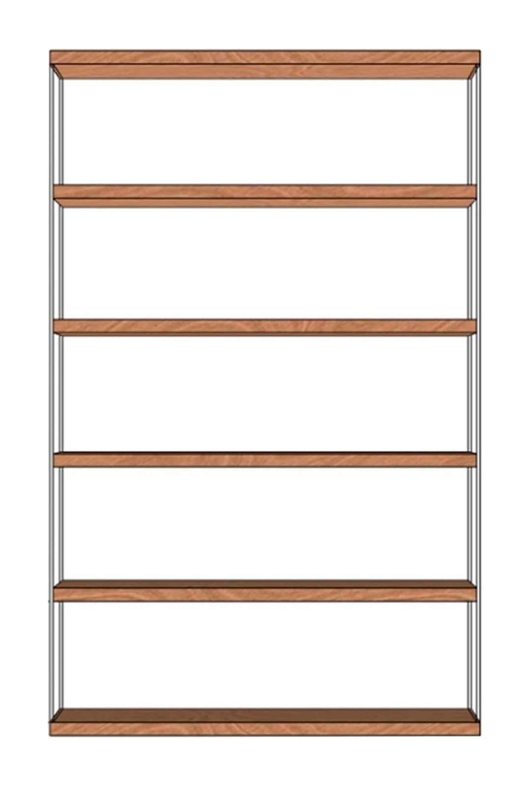 Acrylic Storage Display Case, Acrylic Display Case With Wooden Base Transparent Multiple Sizes((LxWxH)40x8x62.2cm)