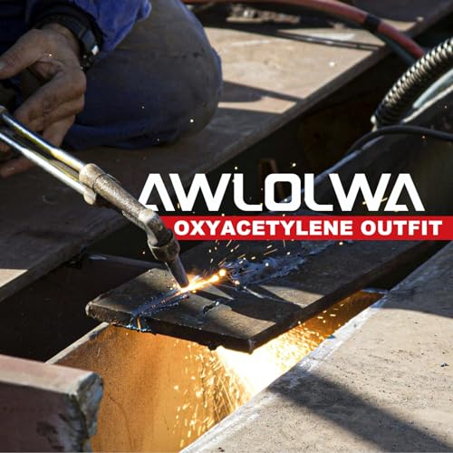 Awlolwa AWL250H-L Upgraded Oxygen & Acetylene Gas Cutting Torch And Welding Kit thumb #5
