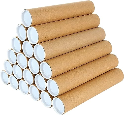 ACXFOND 20 tubes postaux carton 12x2 po