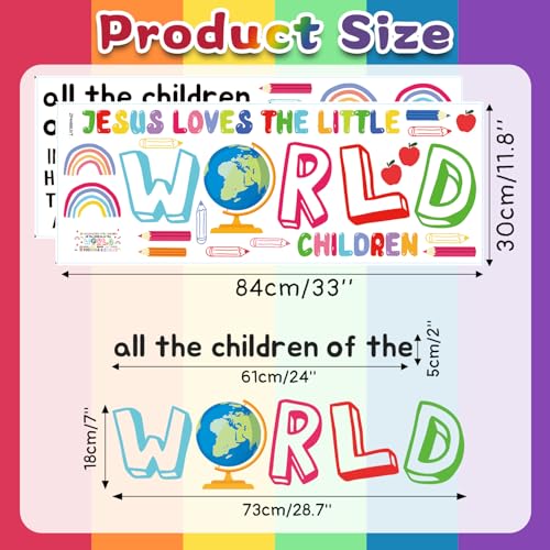 Citations de motivation enfant sticker mural Jesus pour chambre - 3