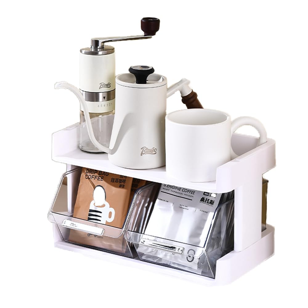 茶合 特注収納箱付き Amazon｜ティーバッグケース 2/3/4層 お茶 紅茶パック 透明 収納