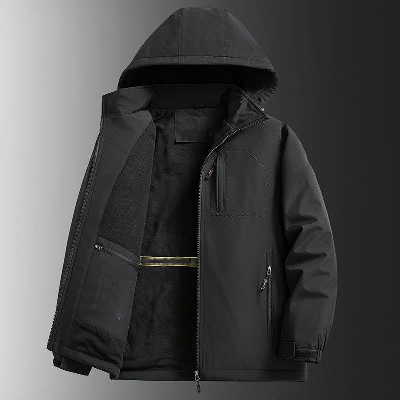 Veste matelassée homme imperméable finitions haut de gamme hiver