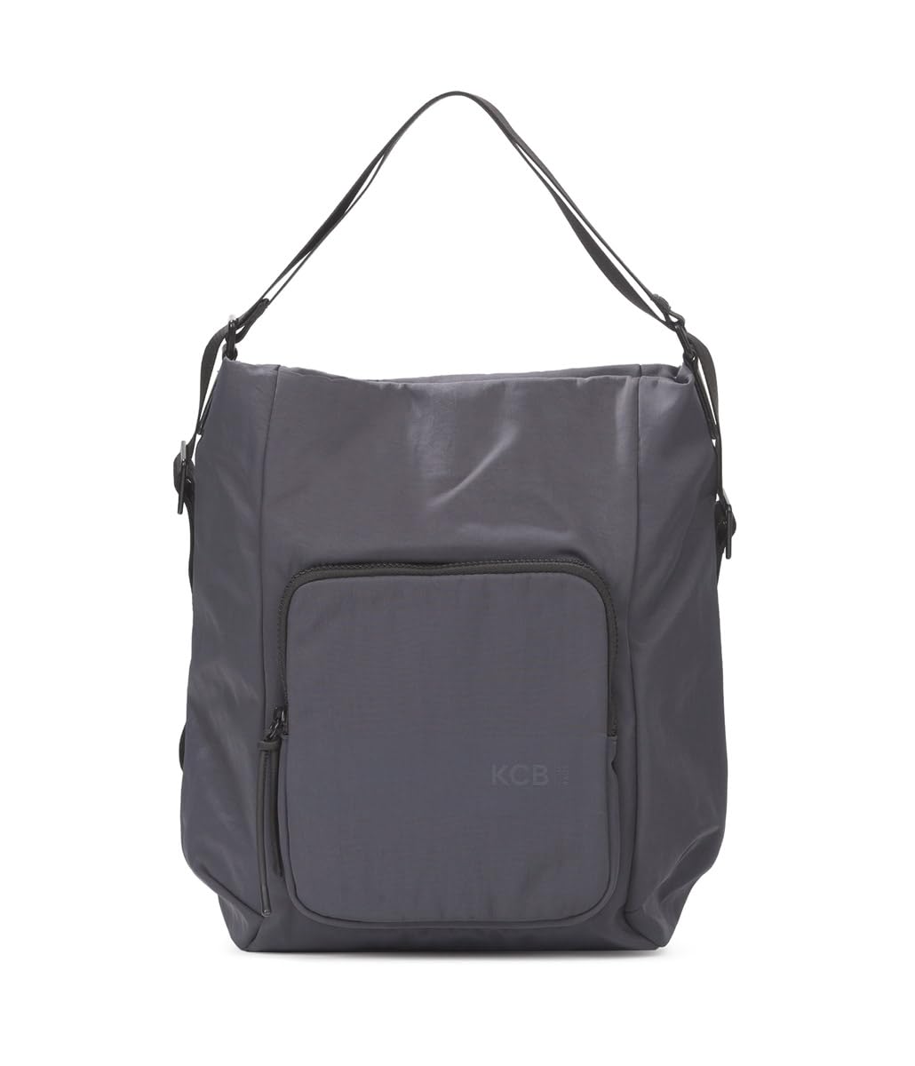 KCB Bolso-Mochila Tape | Versátil y Práctico | Múltiples Bolsillos con Cremallera | Material Resistente | Asas Ajustables | 100% Vegano