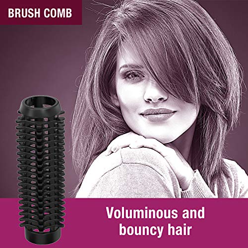 Havells 5-in-1 Multi Styling Kit - Straightener, Curler, Crimper, Conical Curler & Volume Brush | for Multiple Hair Styles | 2 Years Guarantee | Silver/Black | HC4045 - Image 6