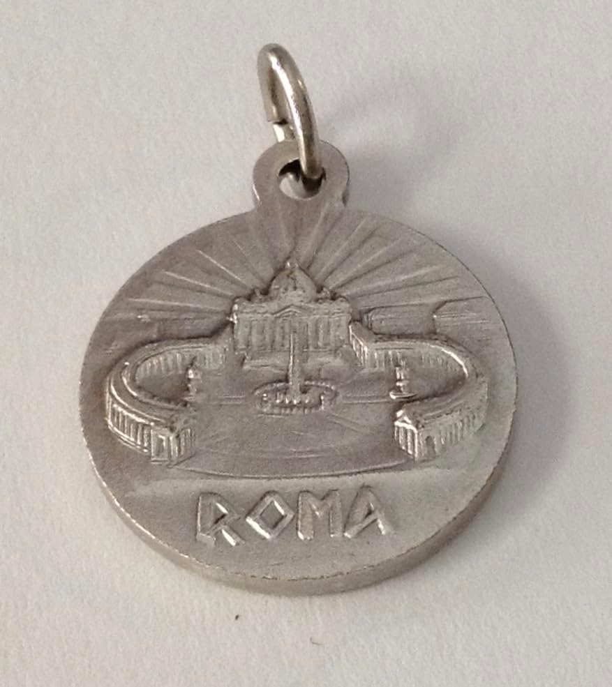 MEDAL OF POPE LEO XIV° (POPE PREVOST) / SAINT PETER' S SQUARE IN ROME - 100% MADE IN ITALY - Image 4