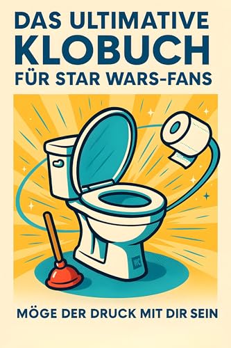 Das ultimative Klobuch für Star Wars-Fans: Möge der Druck mit dir sein. Lustiges Geschenk mit Lifehacks, Fun Facts und Geschichten für 12,99 EUR (-35%) statt 199,99 EUR bei amazon.de Bild: Das ultimative Klobuch für Star Wars-Fans: Möge der Druck mit dir sein. Lustiges Geschenk mit Lifehacks, Fun Facts und Geschichten für 12,99 EUR (-35%) statt 199,99 EUR bei amazon.de