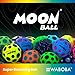 Waboba Moon Ball Dark Side of The Moon Hyper Bouncy Ball - All Ages Extreme Bounce and Fun - Super High Bouncing Ball Perfect for Active Play and Outdoor Games