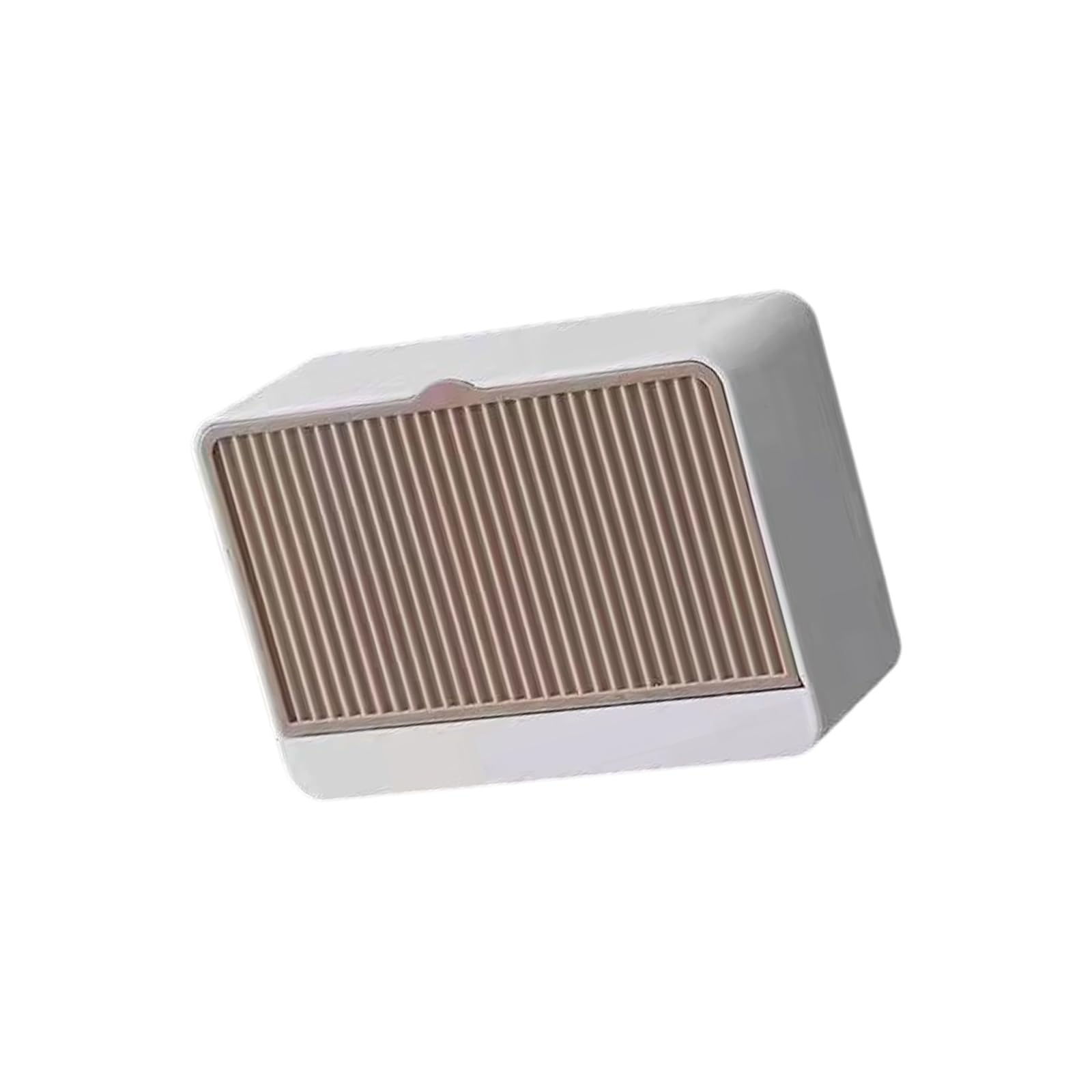 Quick-Dry Soap Holder with Adhesive Mount, Kitchen & Bathroom Soap Saver Tray with Drain with Drainage Holes