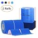 Produktbild Physio Tape Kinesiologie Tape 5m x 5cm, Muskeln Kinesiology sport vorgeschnitten, Rollenlänge Elastisches Therapeutisches sport verletzungen Tape Elastische Bandage für Plantarfasziitis Physiotherapie