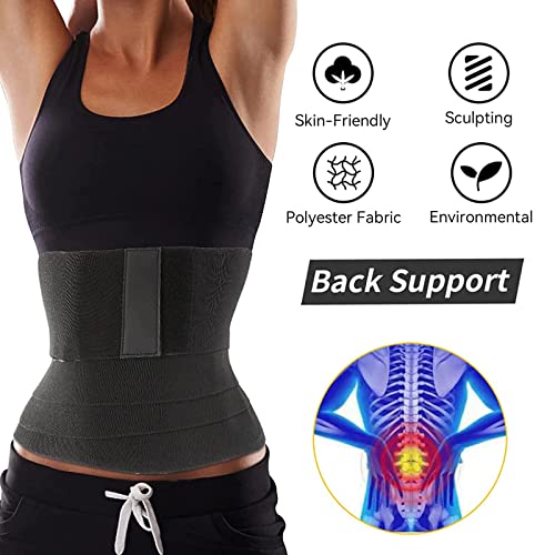Lxpvsa Waist Trainer For Women Lower Belly Fat,2023 Upgraded Waist Wrap For Stomach Wrap,Non-Slip Sweat Band Waist Trainer For Women Plus Size #TOP4