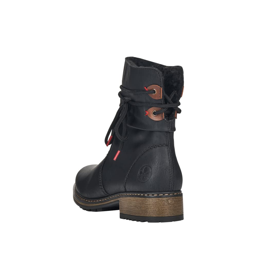 Rieker Damen Biker Boots Z68M1, Frauen Stiefeletten