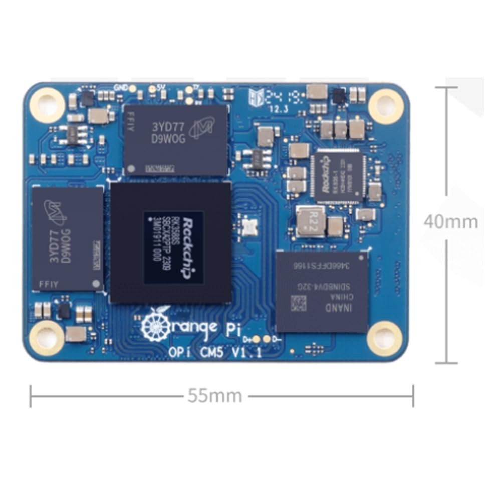 Amazon.com: Orange Pi CM5 8GB RAM 32GB EMMC DDR4 Rockchip RK3588S