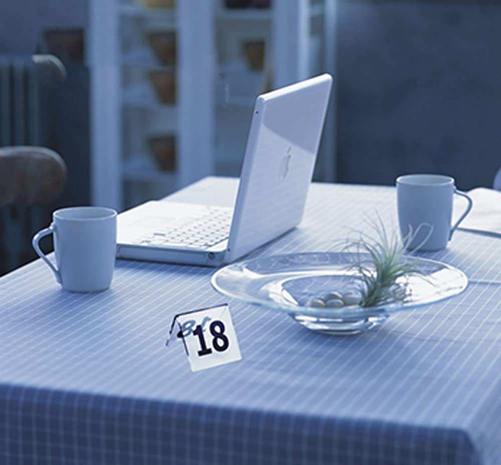 RETENA Numeri da Tavolo Numeri tavola acrilica - I Migliori for ricevimenti rustici, Banchetti, caffetterie, ristoranti, Hotel (8x7x8cm / 3.1x2.7x3.1pollici) (Size : 1-20)