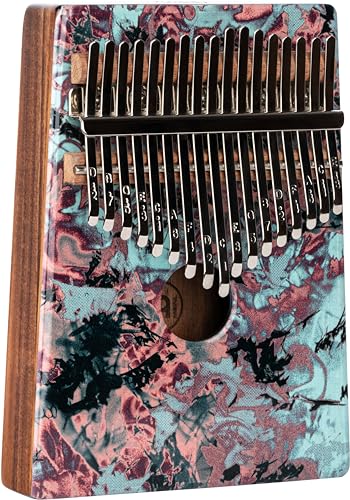 Meinl Percussion Kalimba Thumb Piano, 17 Keys — Includes Tuning Hammer and Case — for Meditation, ASMR, Sound Therapy and Yoga, 2-Year Warranty (KA17CR)
