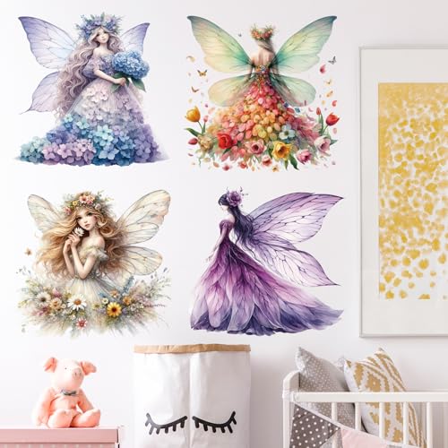 Vinilos decorativos mariposa para pared, 2 piezas removibles miniatura 1