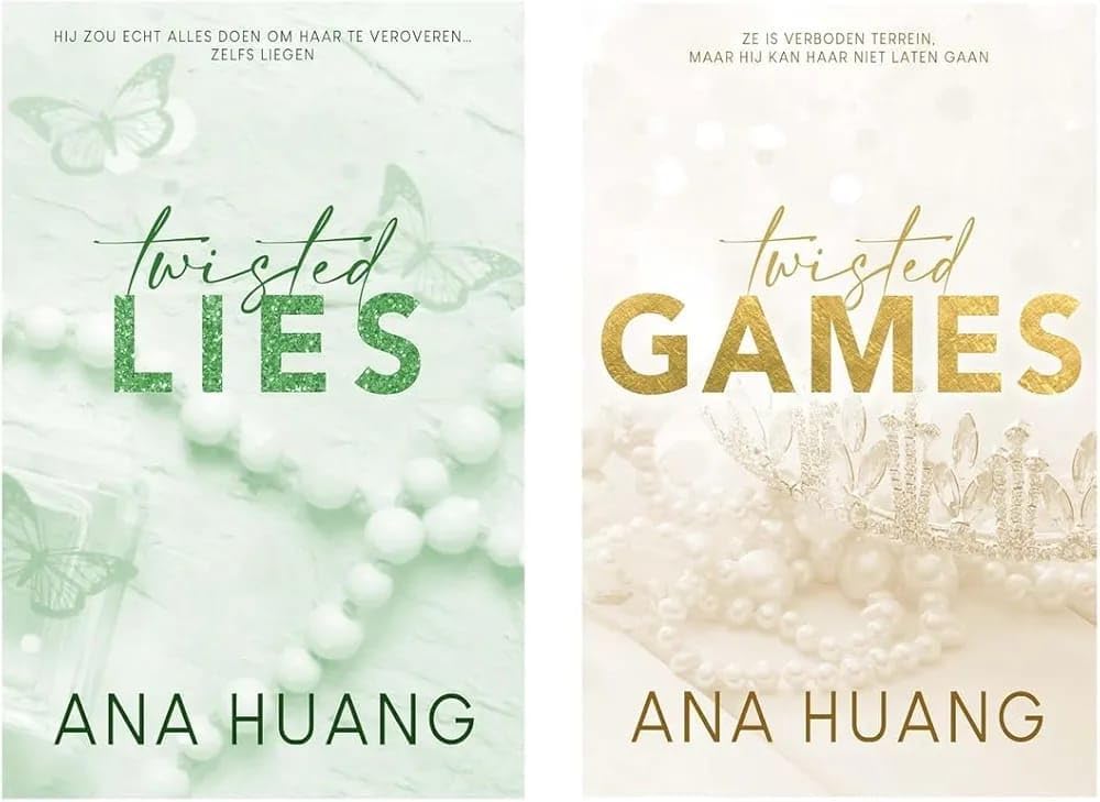 wisted Lies & Twisted Games 2 Book Combo Set | Contemporary Romance Fiction Collection | Emotional Relationship Drama Paperback Books