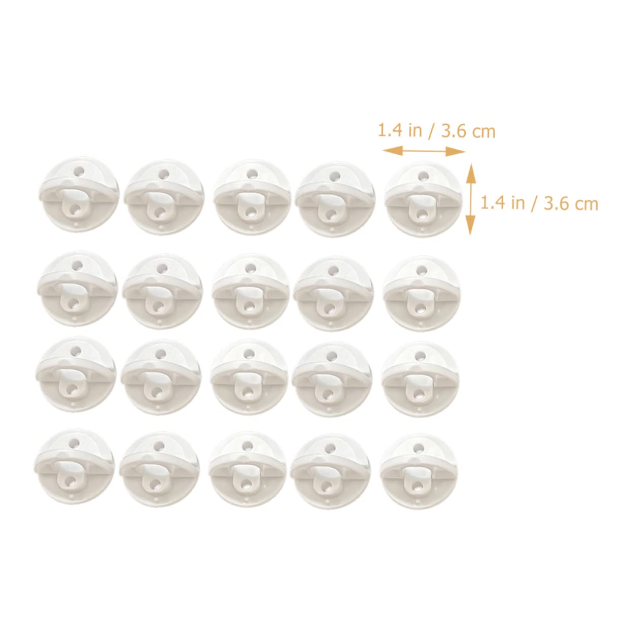 ERINGOGO Baby Proof Outlet Cover 30pcs Home Child Safety Plug Cover Sturdy Abs Material Design