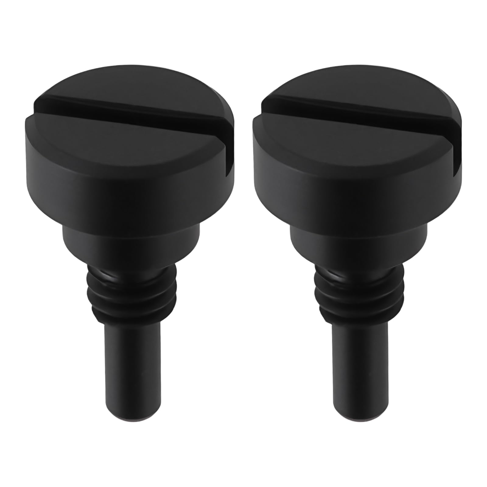 Briny River Black Slotted Ore Car Dump Tray Shoulder Pivot Screw Compatible with Lionel 3459-20 Replacement Part for Model Trains