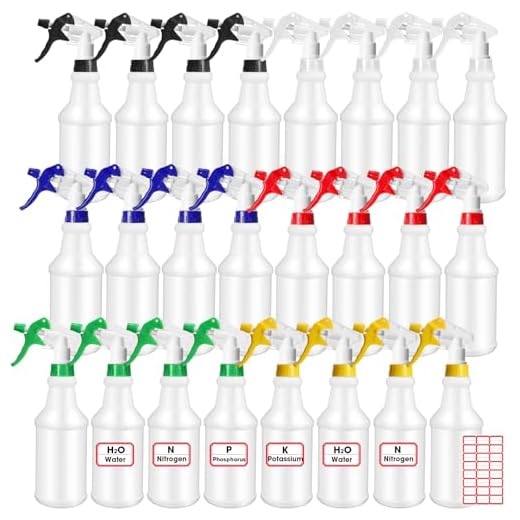 Gerrii Bulk Spray Bottles 24 Pack
