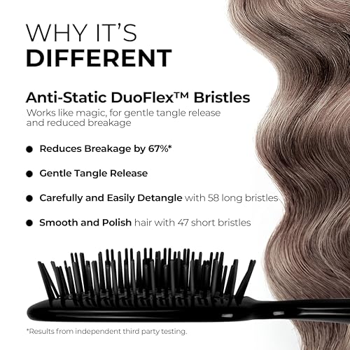 image for FHI Heat UNbrush Detangling Brush for Pain-Free Brushing on All Wet or