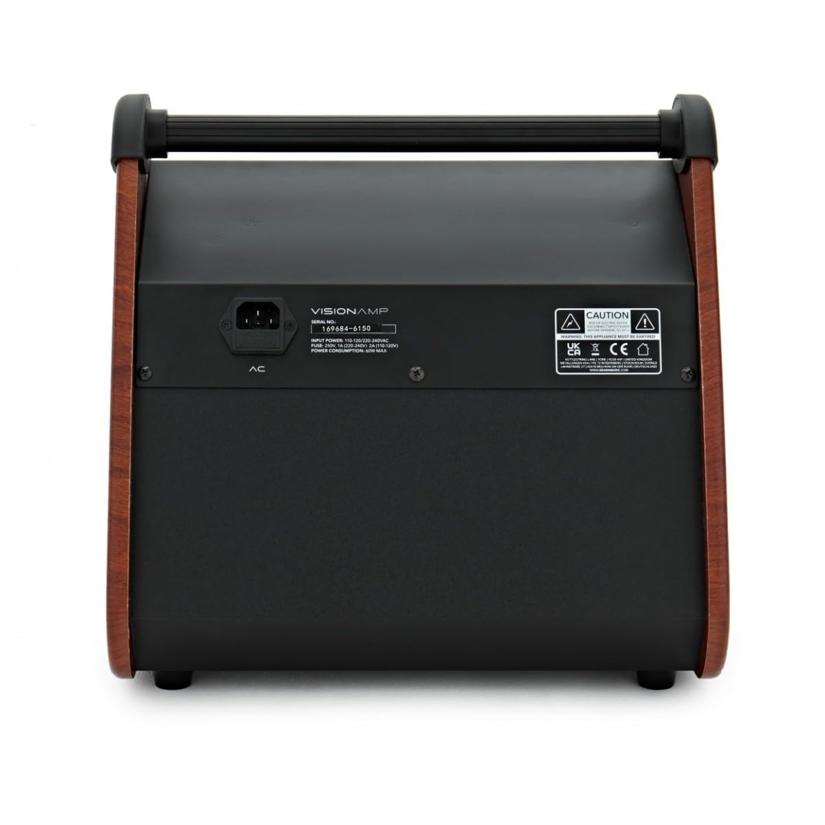 VISIONAMP Schlagzeug Elektronisch und Keyboard Verstärker Tragbares E-Drum Amp 50W