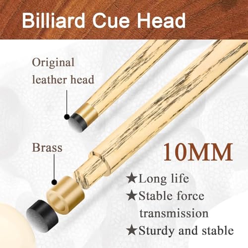Pool Stick 3/4 Billiard Cue Chinese Eight-Cue Black Eight10mm Head miniatura 3