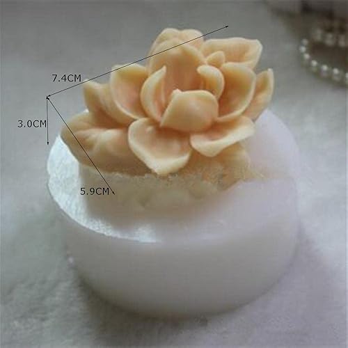 Miniatura 2 de Kit de moldes de jabón de silicona l Suministros de fabricación de jabón l Moldes de silicona para resina l Fabricación de velas Moldes de silicona