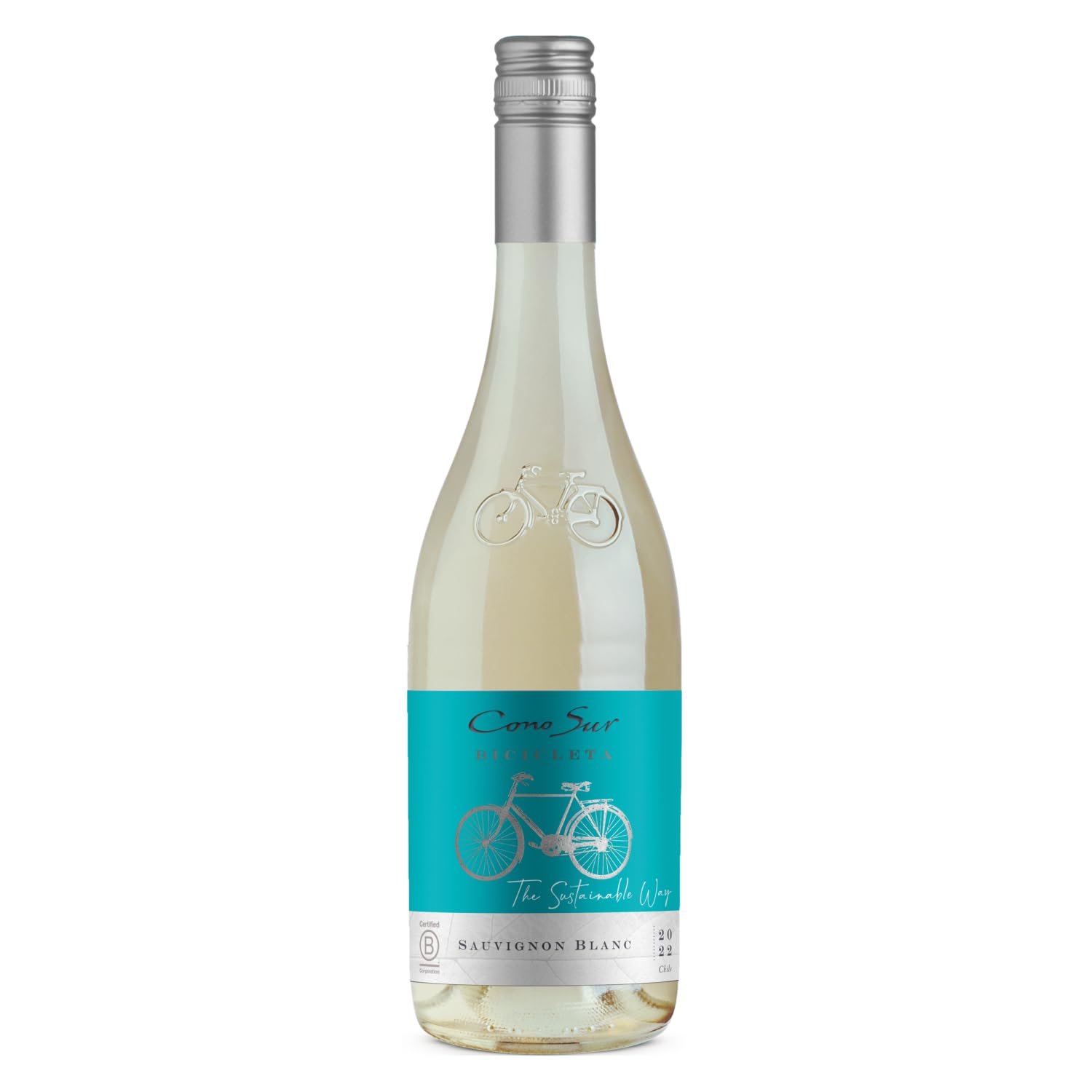 Cono Sur Bicicleta Sauvignon Blanc White Wine ,Chile, Crisp & Fresh, (Case of 6 x 75cl)