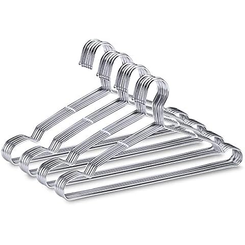 FSUTEG Stainless Steel Coat Hangers, 40 Pack Cover