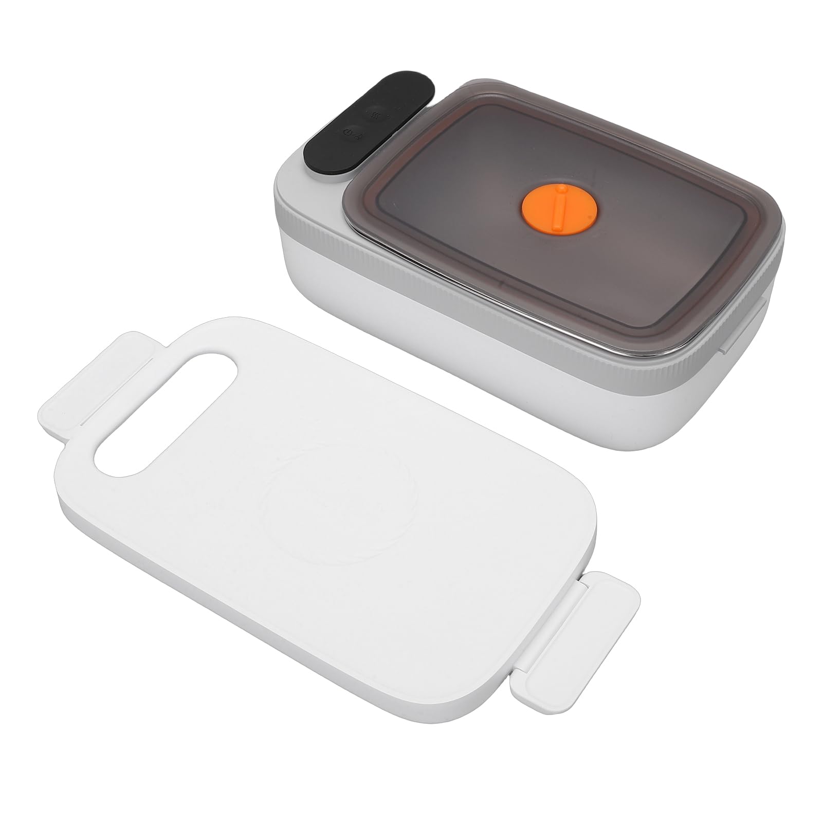 Portapranzo Elettrico in Acciaio Inossidabile da 1000 Ml, Scaldavivande Ricaricabile Tramite USB con 14000 MAh, 7 Livelli di Riscaldamento, per Studenti, Pendolari