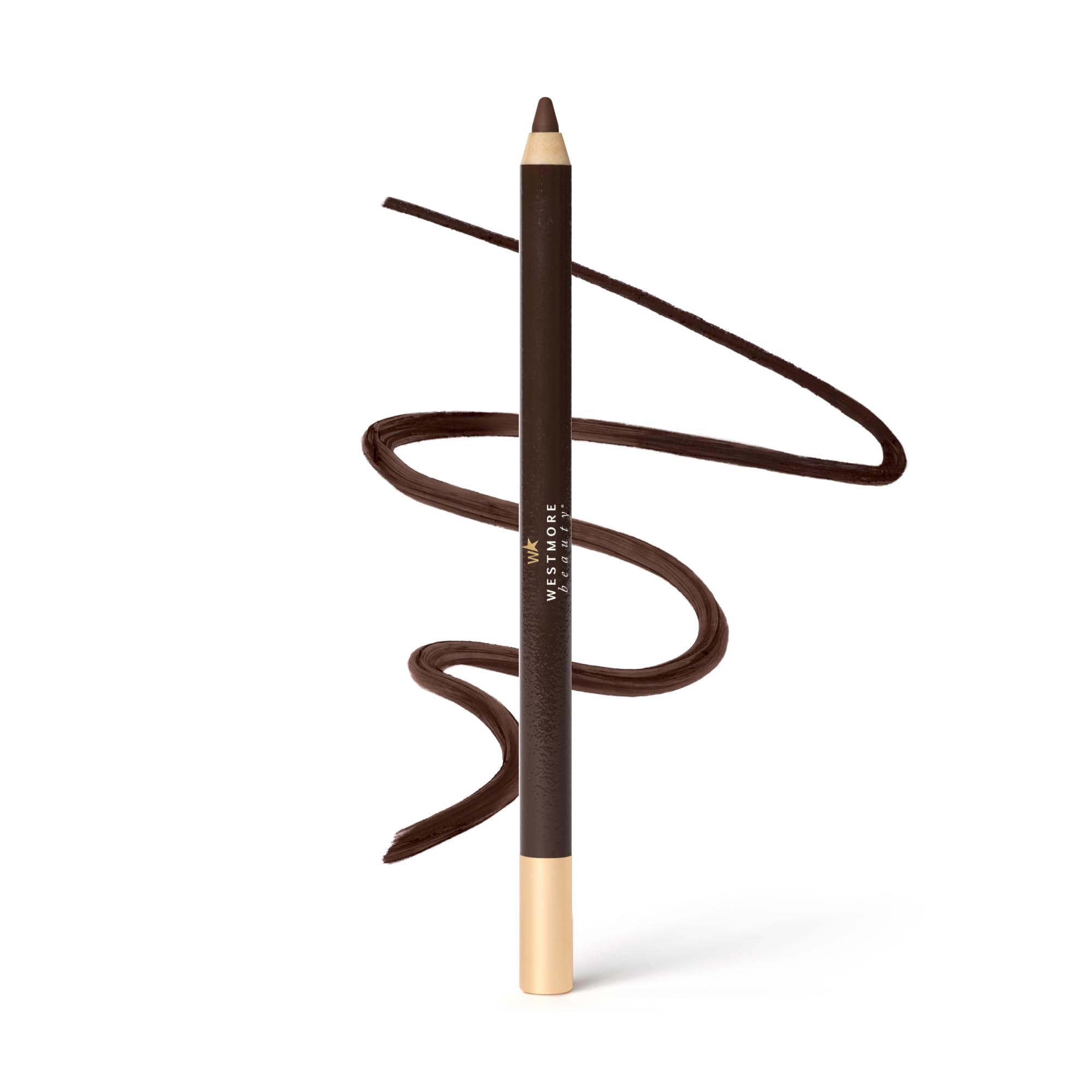 Westmore Beauty Lasting Effects Soft Glide Eyeliner Waterproof Smudge-Proof Precision Eyeliner Pencil Long-Lasting Gel Formula for Easy Sharpening