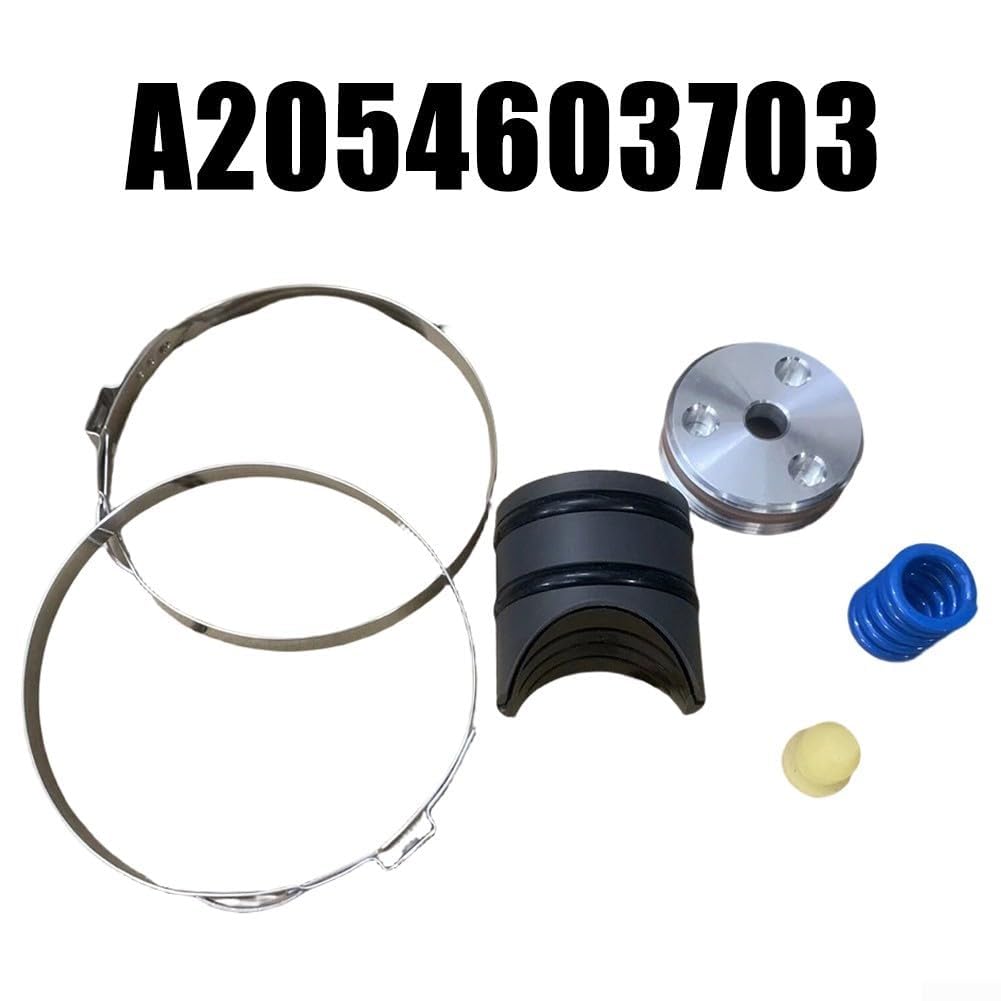 Kit de piezas de empuje de engranaje de dirección para Mercedes W205 A2054603703, componente de control de interruptor de repuesto de metal ABS, accesorio de reparación estándar OE de ajuste directo