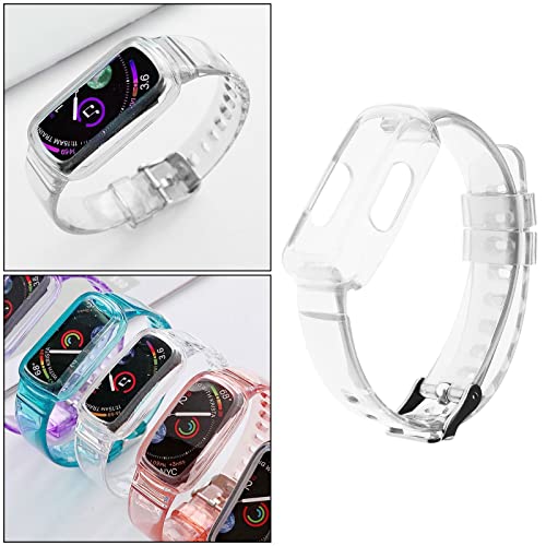 EMSea Watch Strap Compatible with Fitbit Luxe/Inspire HR/Inspire 2/Ace 2/Ace 3 Smartwatch Tracker Replacement Watch Band TPU Transparent Wristband - Image 4