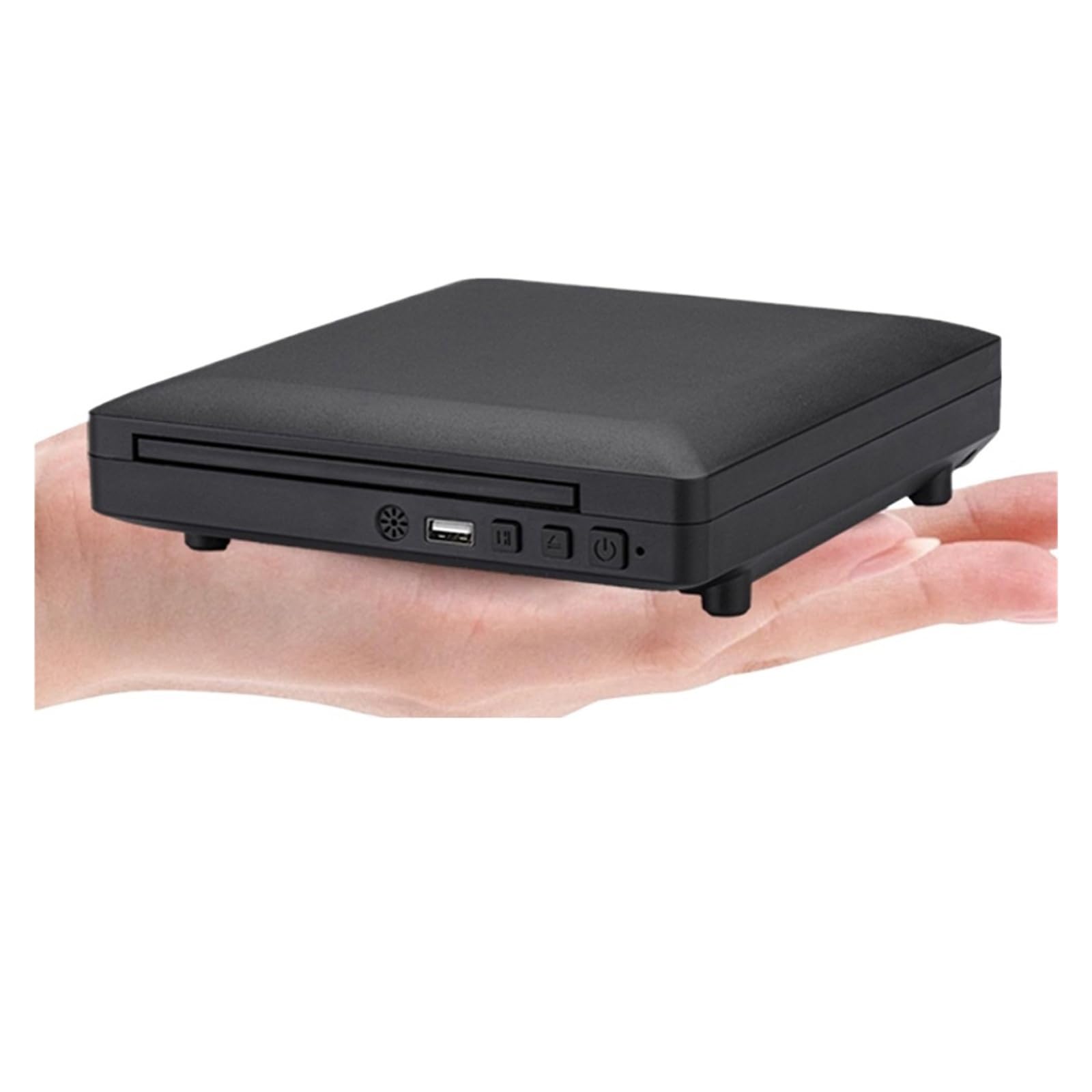Przenośny odtwarzacz DVD, Mini odtwarzacz HD DVD i kabel RCA 1080p Wbudowany CD USB 2.0 w domu