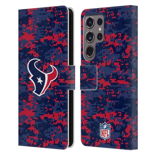 Funda tipo libro Samsung Galaxy S24 Ultra con tarjetero y soporte de Houston Texans