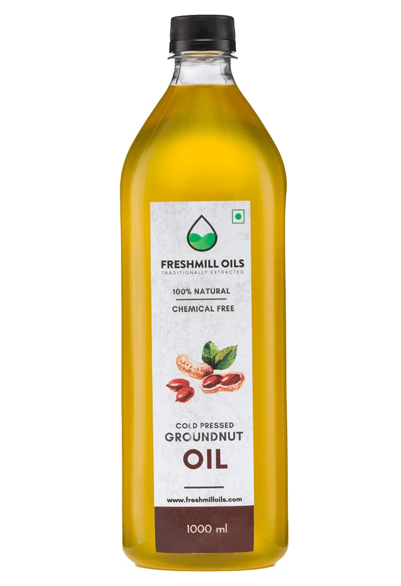 FreshMill Cold Pressed Ground Nut Oil Coldpressed Peanut Oil Kachi Ghani Woodpressed Oil 1000ML (B08D67F2WT) Amazon Price History, Amazon Price Tracker