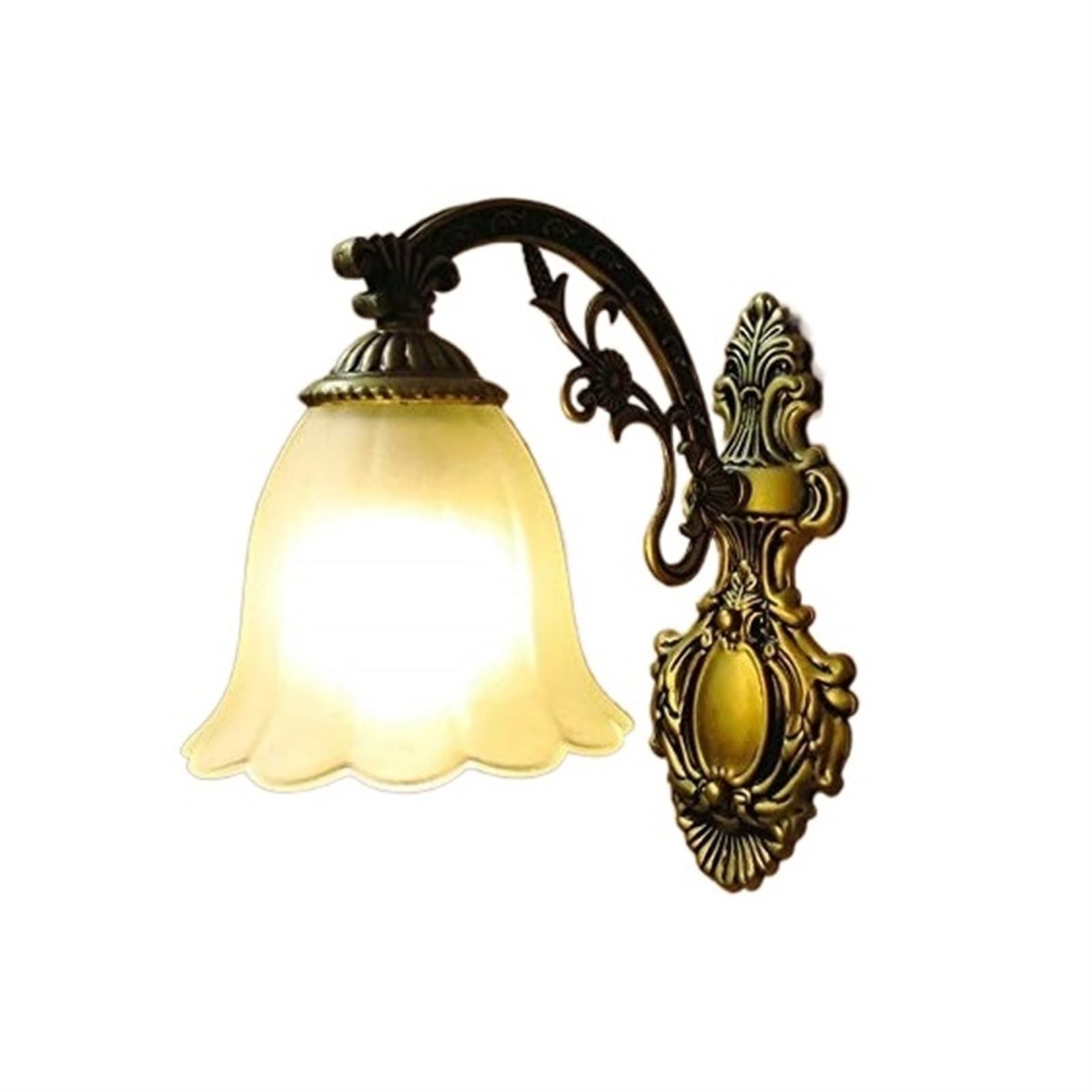 Lampe murale extérieure vintage lanterne rétro pour jardin